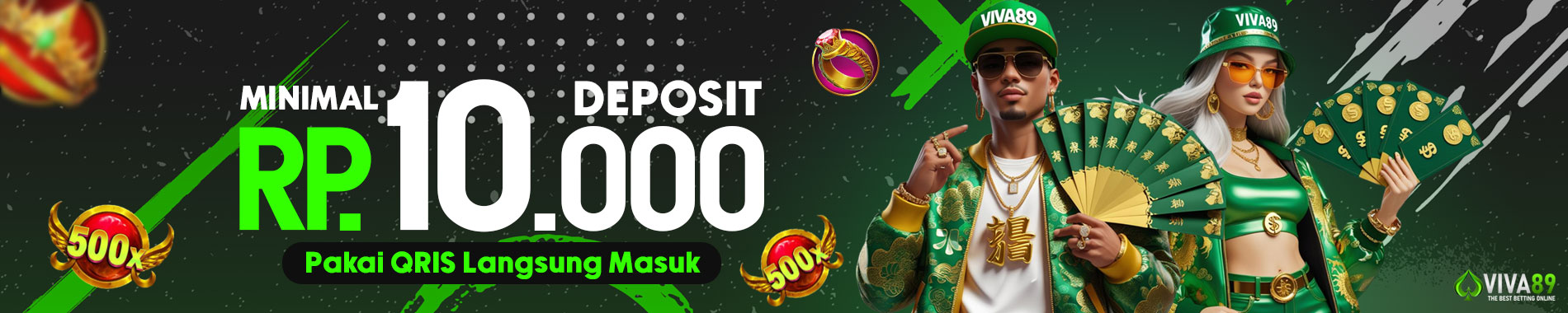 MINIMAL DEPOSIT VIVA89 CUMAN 10RIBU